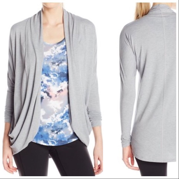 Lucy Sweaters - Lucy Enlightening Wrap Open Cardigan Grey Medium